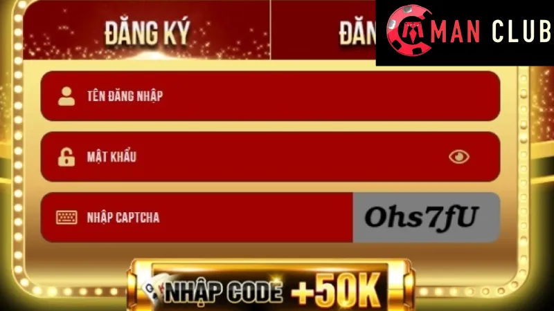 Đăng Nhập ManClub - Tìm Hiểu Các Bước Đăng Nhập Tại ManClub 2 Các bước đăng nhập ManClub